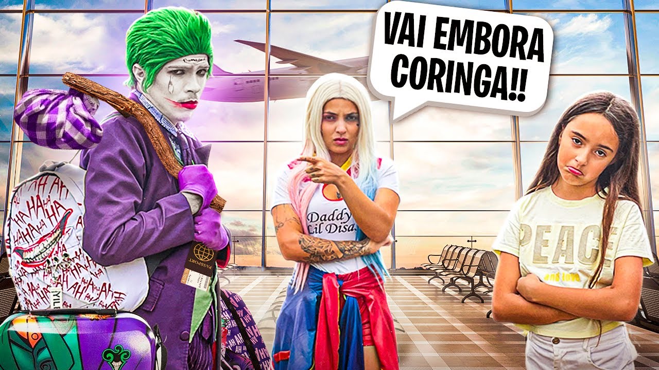 O CORINGA FOI EMBORA PRA SEMPRE DA CIDADE POR CULPA DA ARLEQUINA