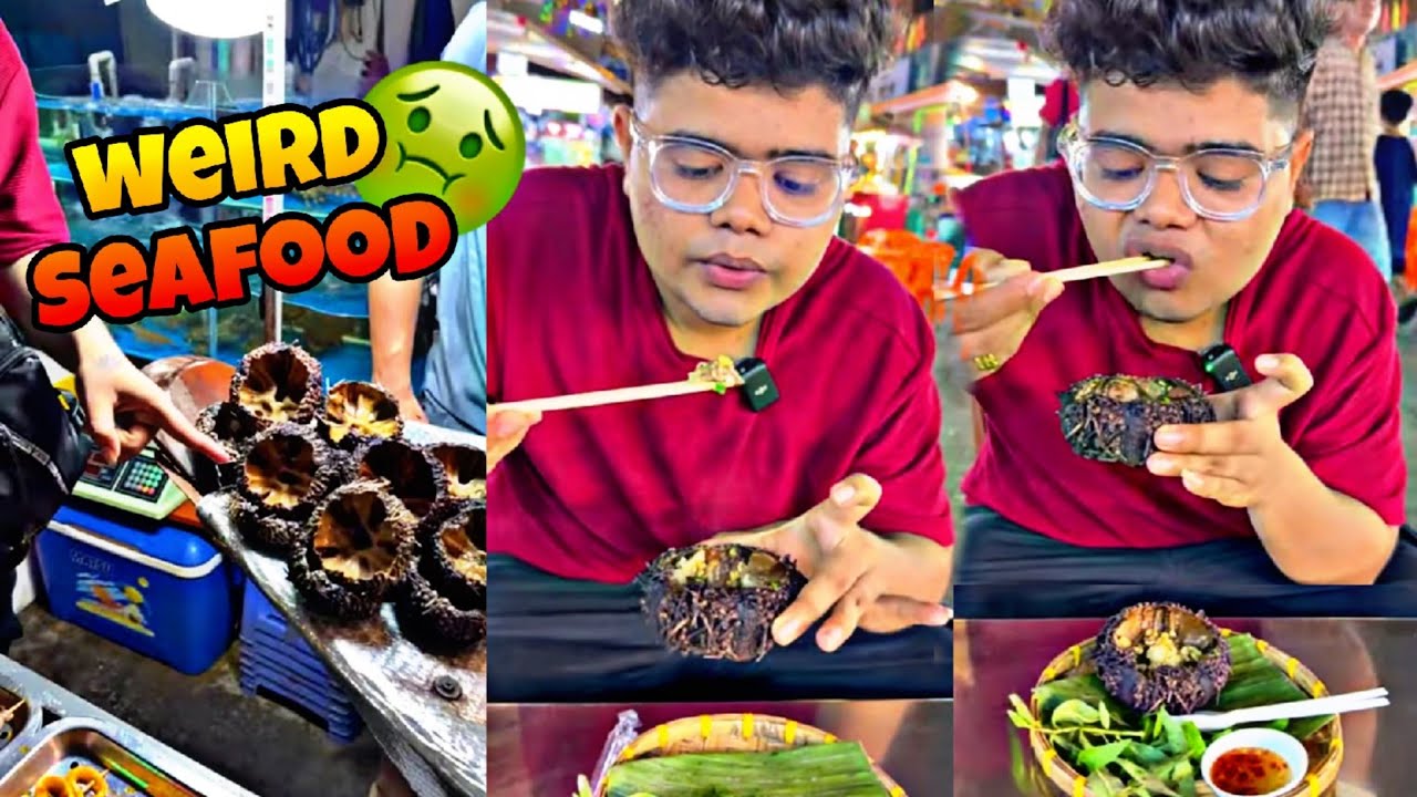 Weird Seafood Eating Challenge In Vietnam 🇻🇳 | Kanda Lovers  ￼