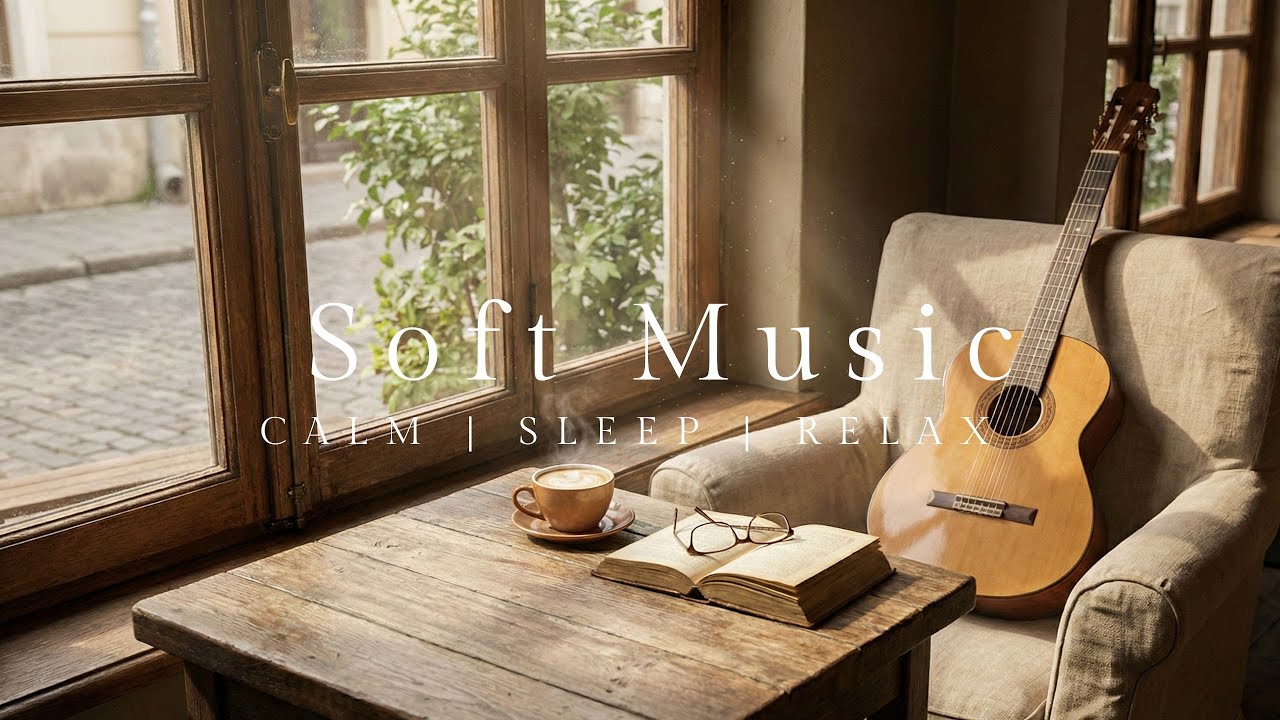 [Playlist] Lazy Afternoon Sunlight ☕️ Warm & Cozy Acoustic Cafe Music (No Lyrics)