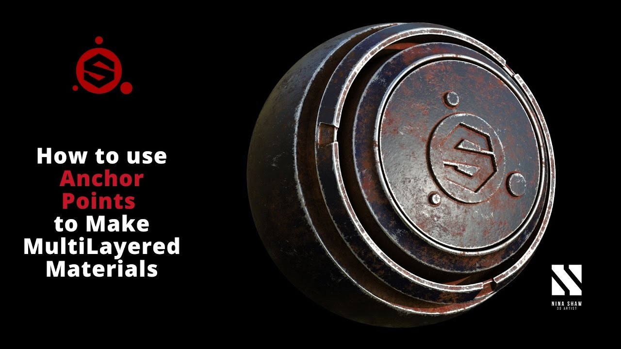How to use Anchor Points To Make Multilayered Materials in Substance Painter