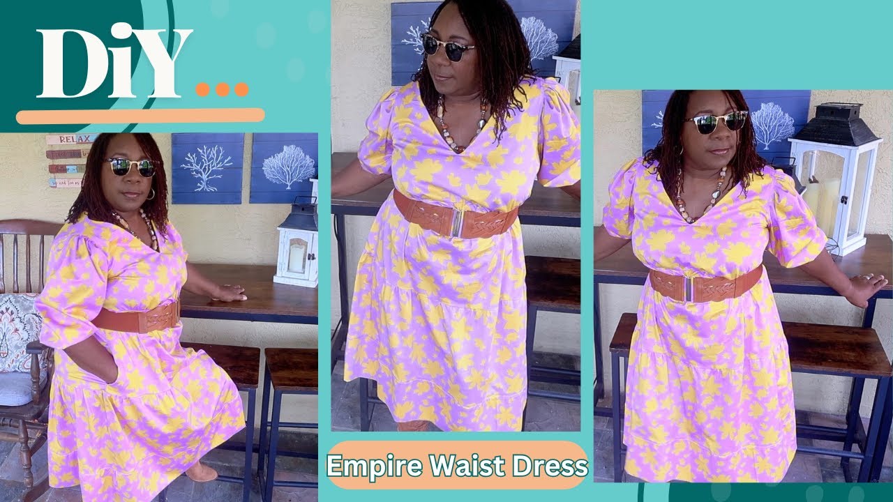 DIY - Try This Fall Empire Waist Dress for a Jaw-Dropping Look
