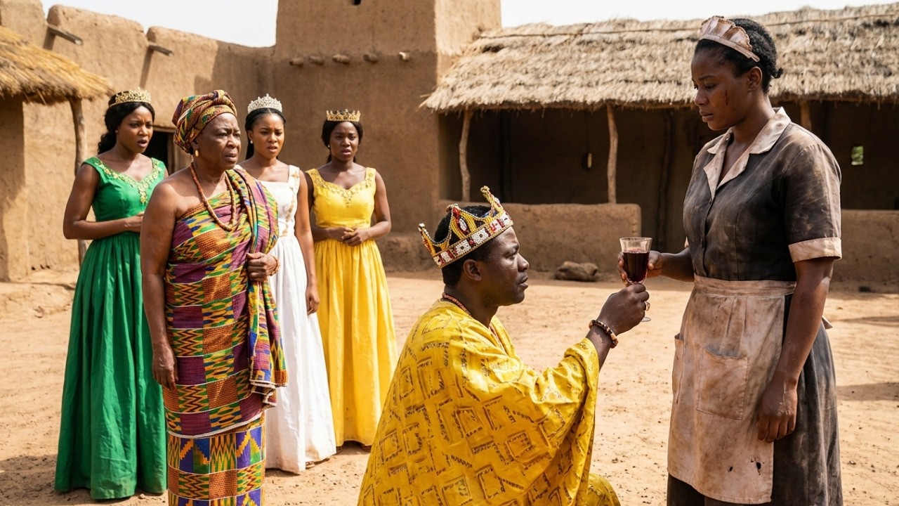 Le Roi rejette toutes les princesses… et épouse une simple servante