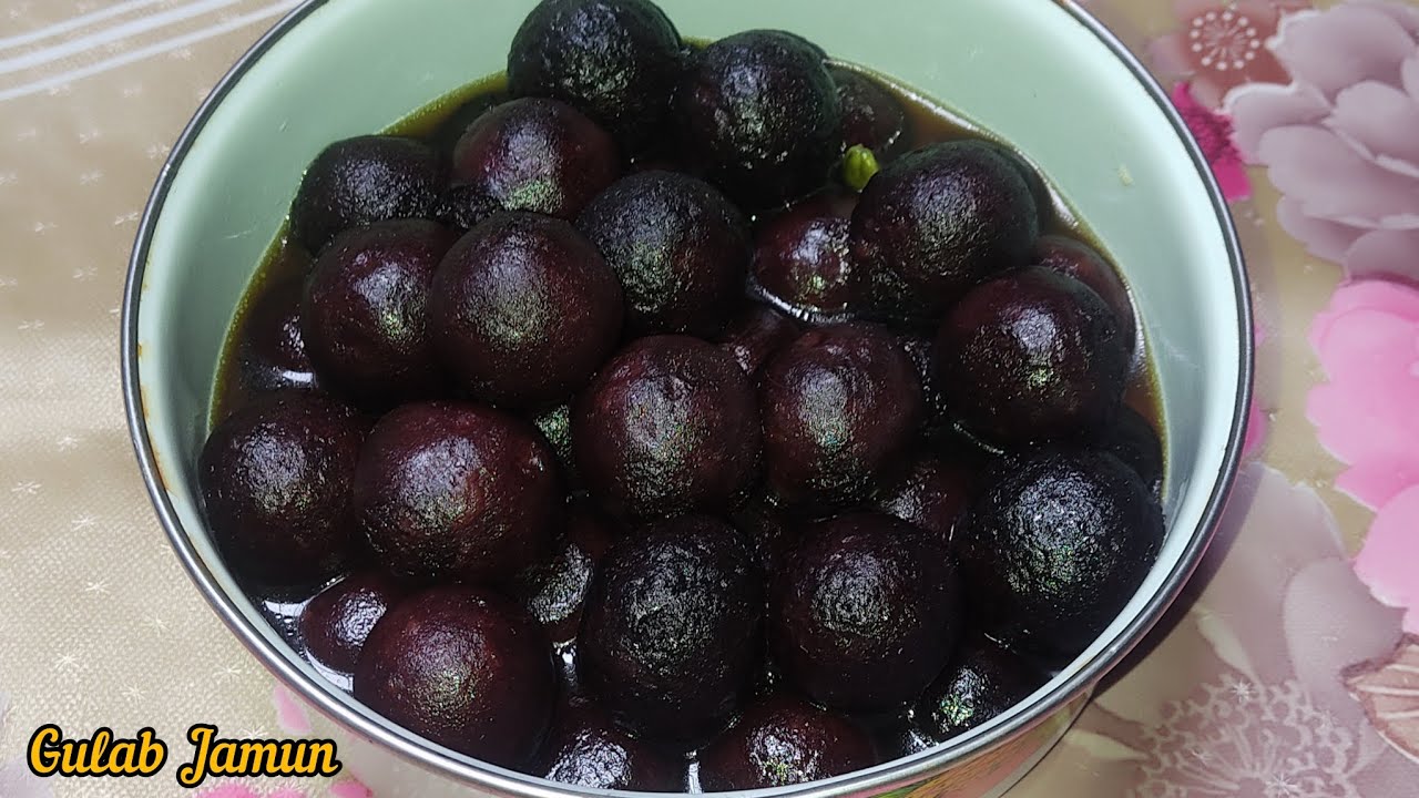 Gulab Jamun Recipe | Kala Jamun Recipe |
