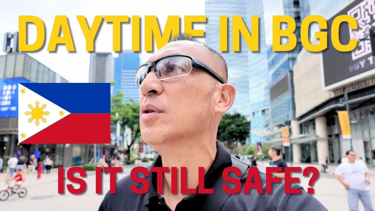 Пешеходная экскурсия по BGC на Филиппинах. Безопасно ли гулять по BGC днем? 🇵🇭 #bgctaguig