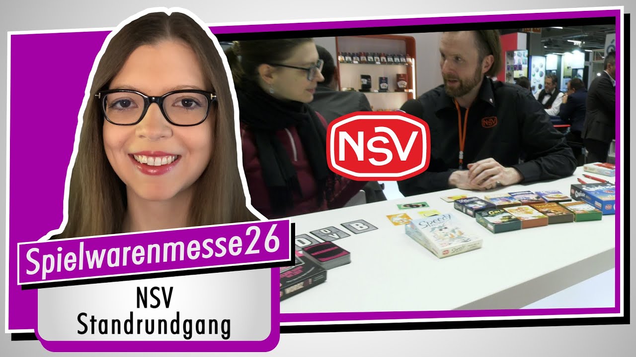 Neuheiten – NSV – Spielwarenmesse 2026 in Nürnberg (Spiel doch mal!) Standrundgang