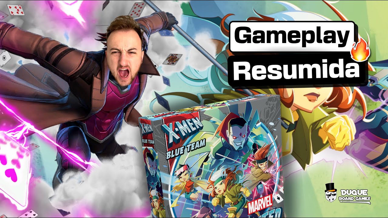 MARVEL UNITED X-MEN: BLUE TEAM - Gameplay resumida em 10 minutos!