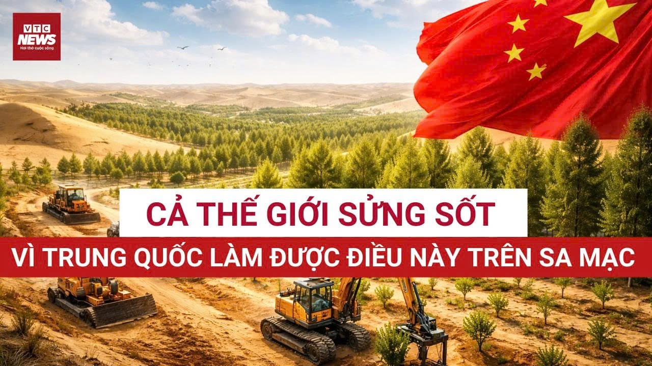 Từ mái nhà đến sa mạc, Trung Quốc khai thác “mỏ năng lượng vô tận” khiến thế giới choáng váng