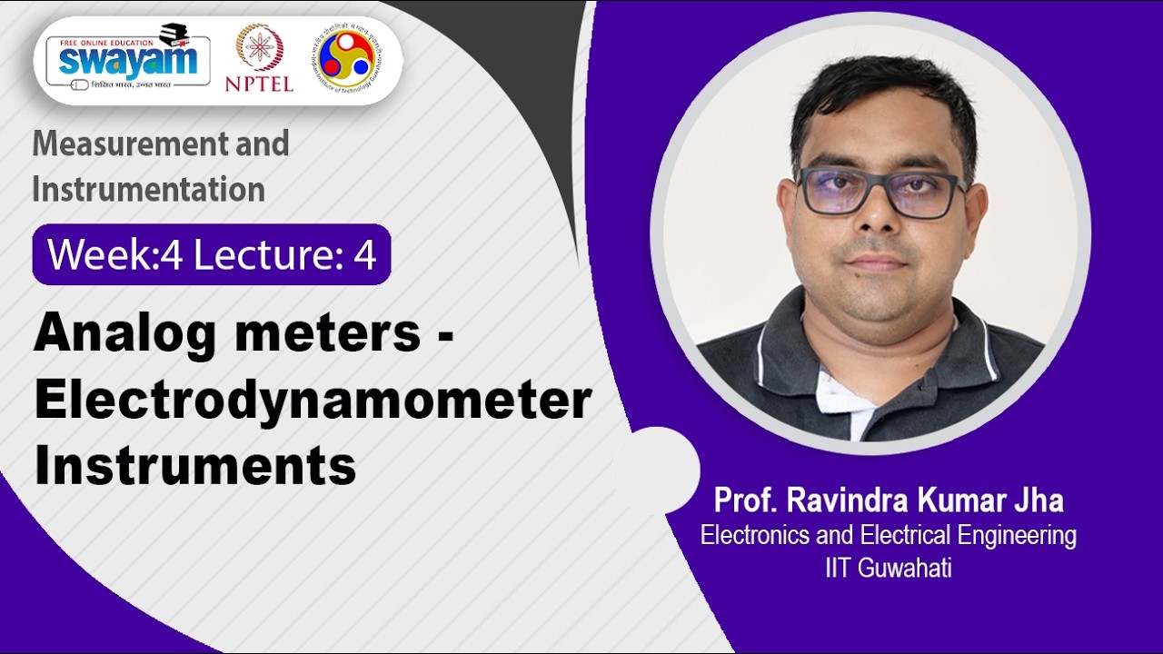 Lec-19: Analog meters - Electrodynamometer Instruments