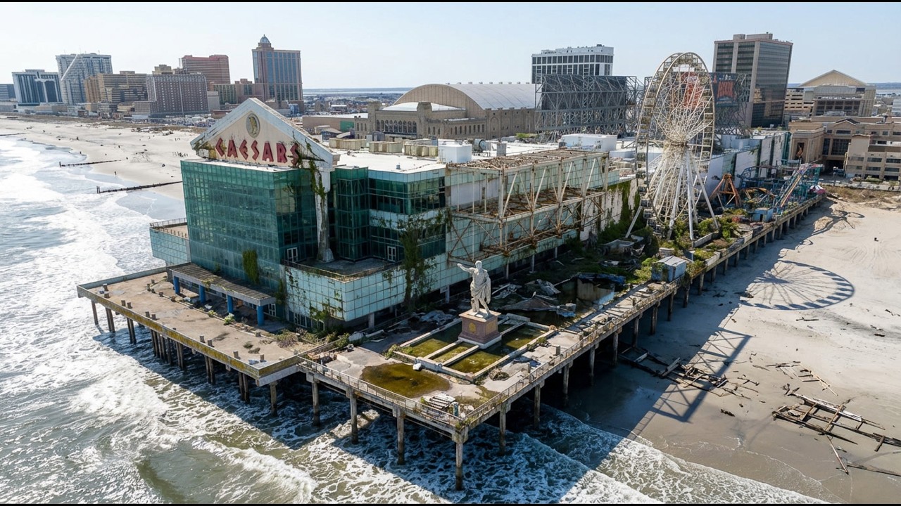 The Most ABANDONED Mall Casino in New Jersey You Can Still Walk Into