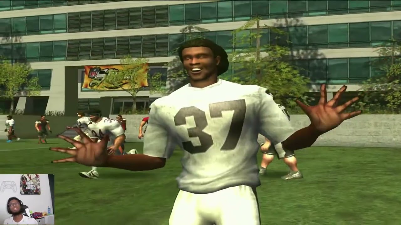 Майк Вик был просто невероятно силён в NFL Street! Геймплей NFL Street 1!