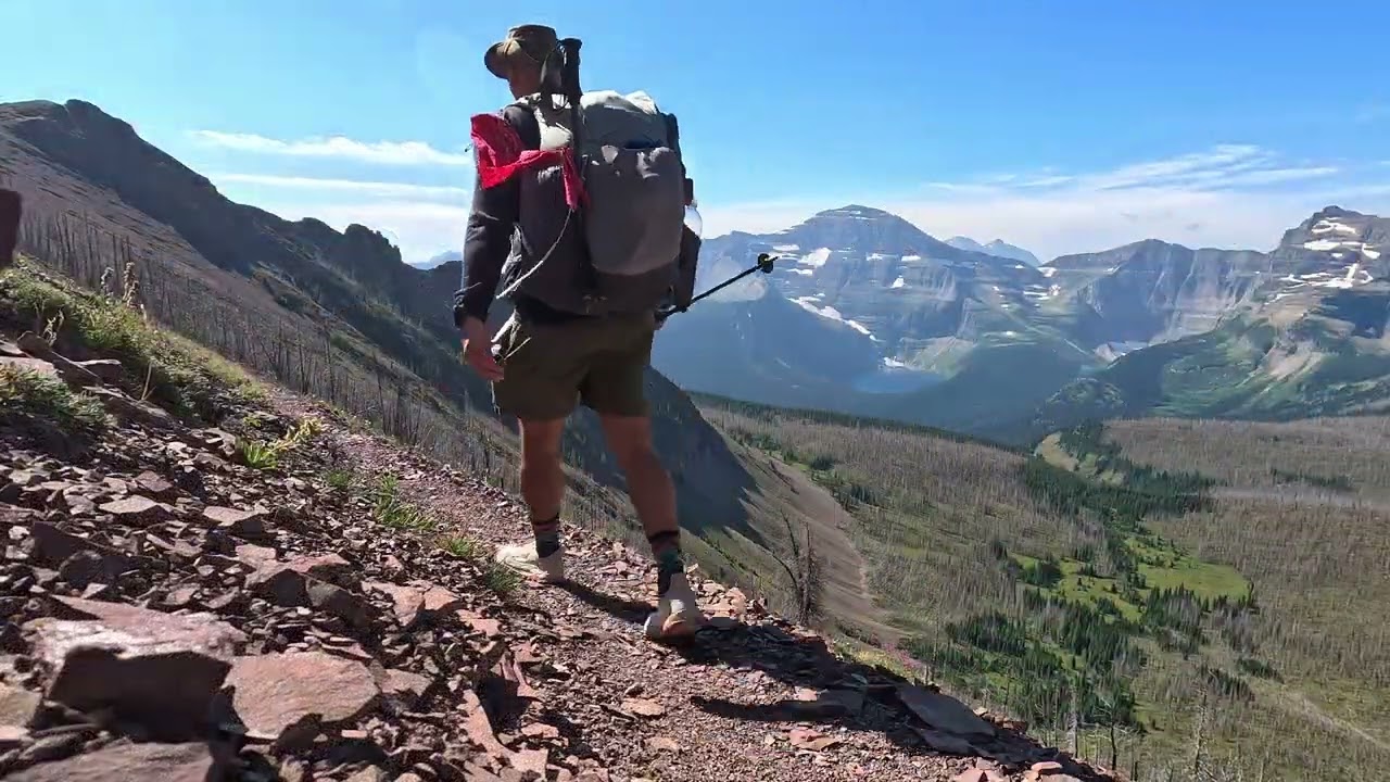 Hiking the Great Divide Trail (GDT),  Section A. Canada.