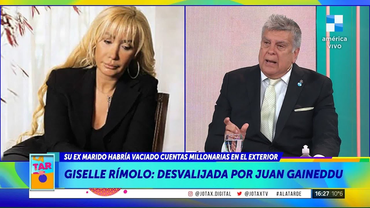 El desamparo de Giselle Rímolo: su ex marido le habría estafado USD 10 millones