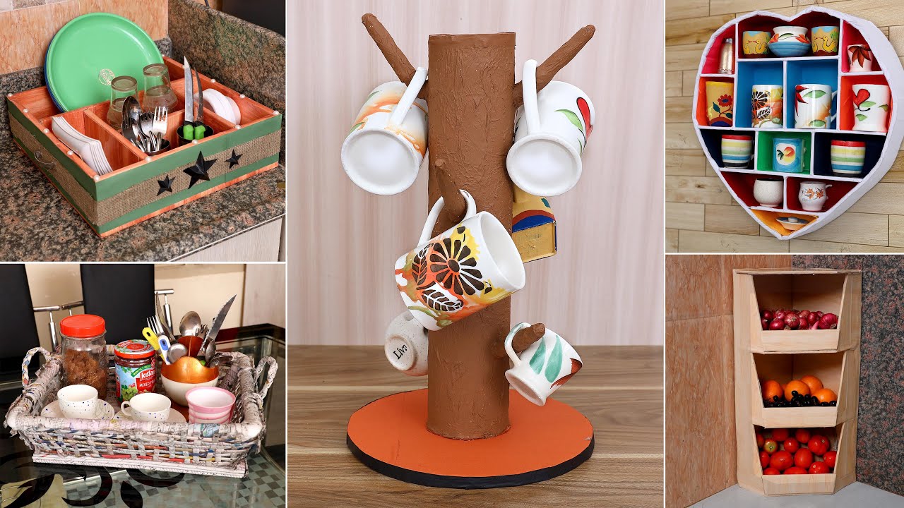 13 Genius Kitchen Storage Hacks | Handmade Things Organization Ideas