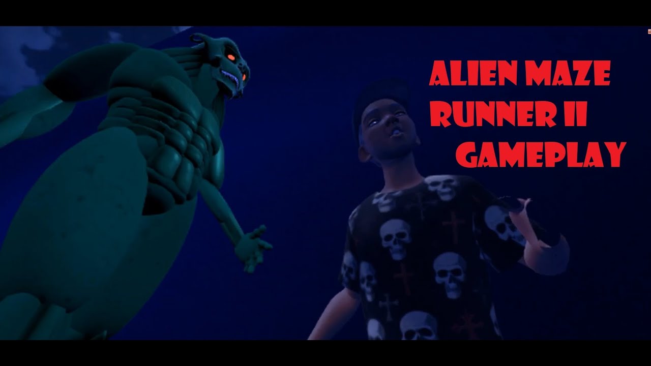 Alien Maze Runner II - Gameplay.  Meta Horizon Worlds