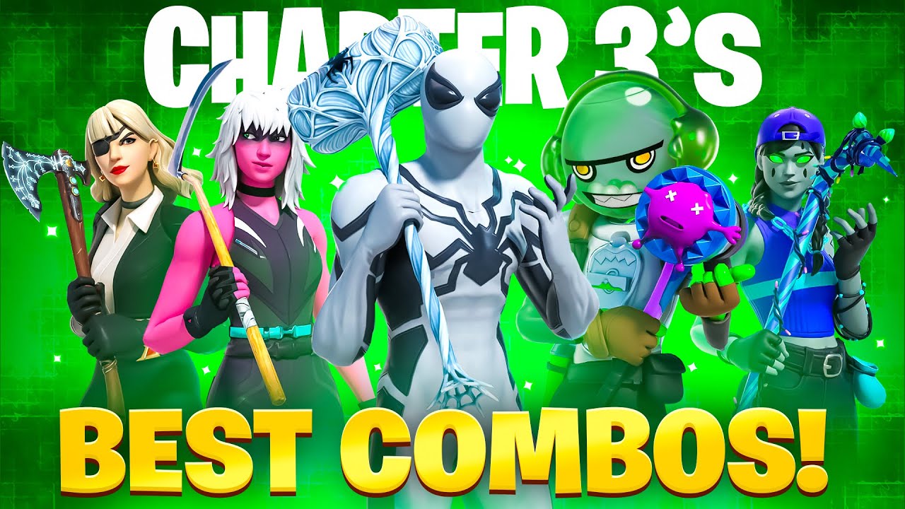 20 Most TRYHARD Skin Combos In Fortnite Chapter 3!
