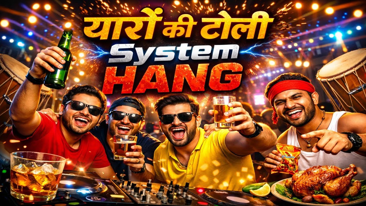 यारों की टोली (System Hang) 💥 | Full Power Haryanvi DJ Track | Desi Party Song