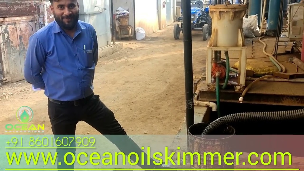 belt type oil skimmers & Belt Oilskimmer ETP Oil Skimmer Work  Oil & grease Skimmer +91 8601607909