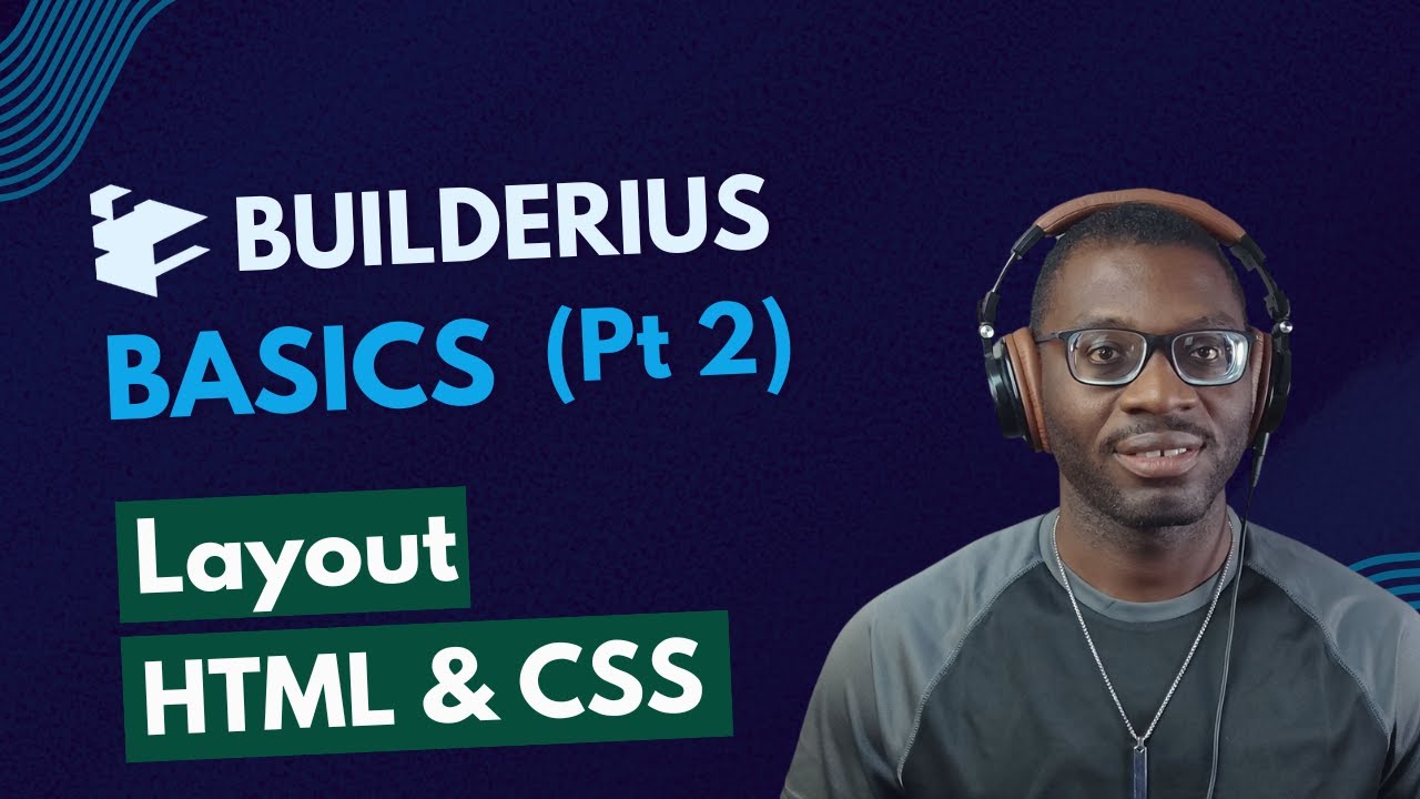 Builderius Basics 02 - HTML and CSS