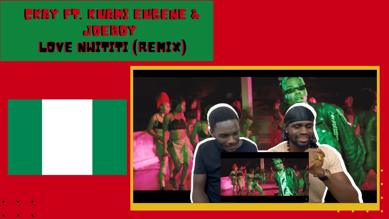 CKay - Love Nwantiti Remix ft. Joeboy & Kuami Eugene Official Video (SOA Reaction)