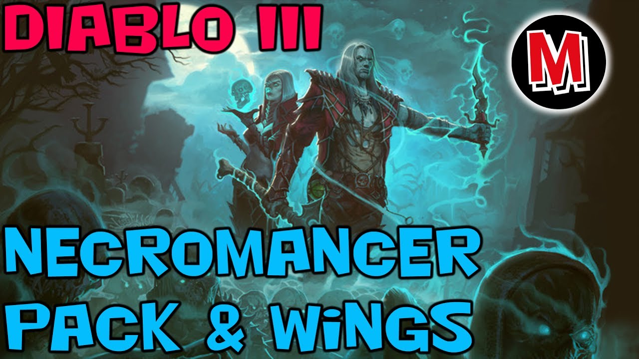 Diablo 3  Necromancer Pack & Wings