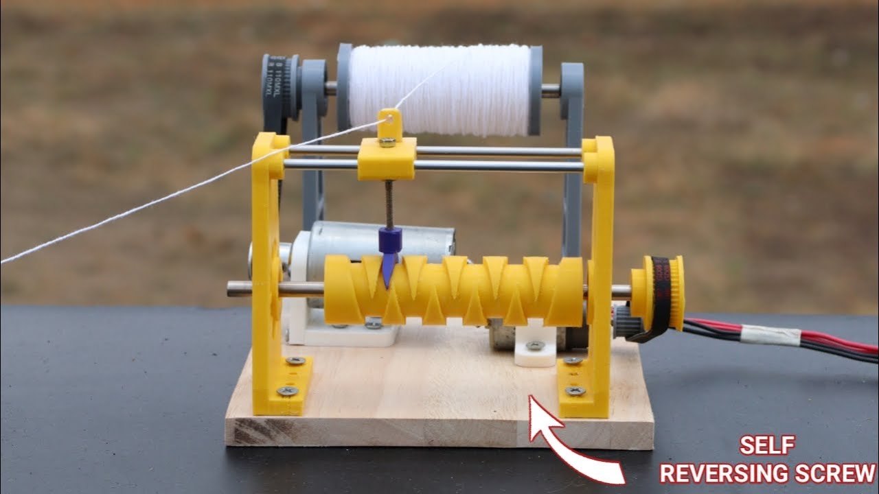 Making Winging Machine Using Self Reversing Screw
