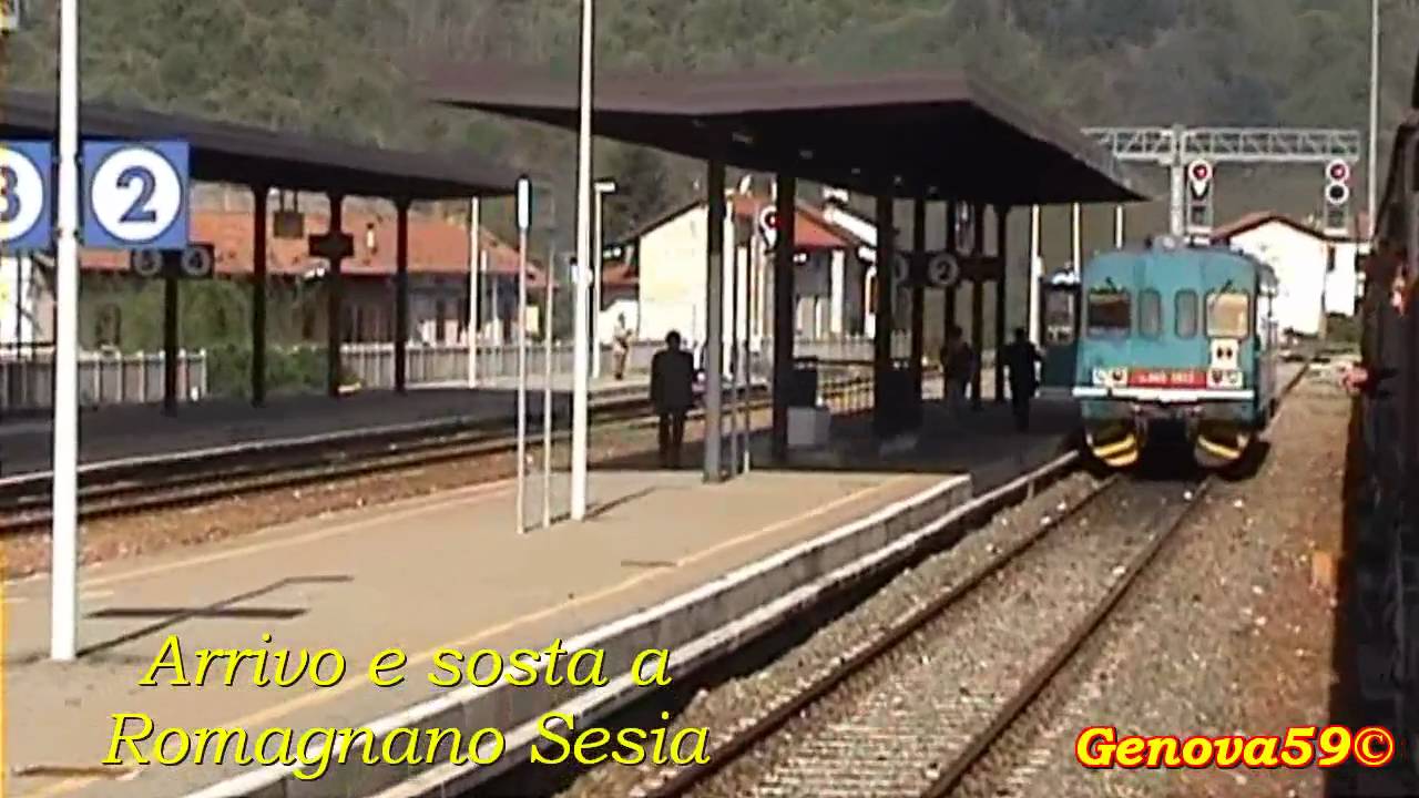 Treno storico Novara - Varallo Sesia
