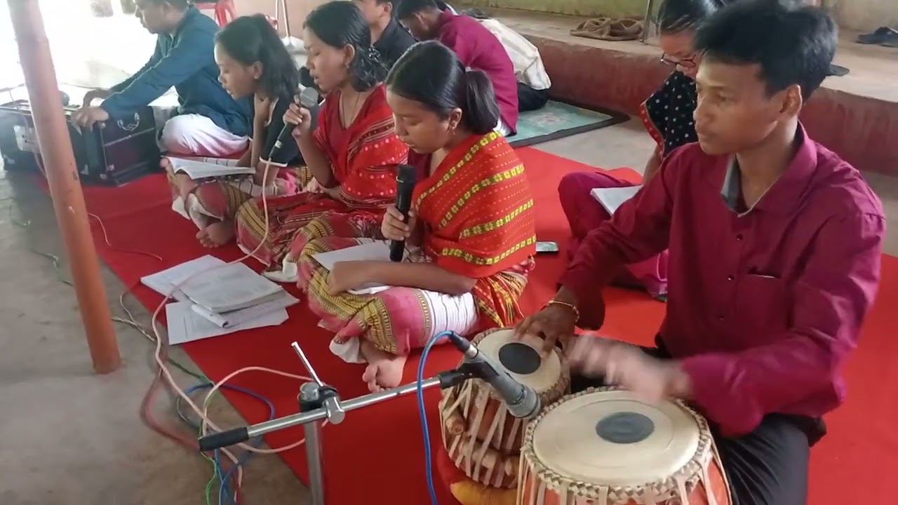 Sunday special prayer 🤲🙏 at Subrai vidhya mandir school Agartala||| song amaa b nung n babu b ng n||