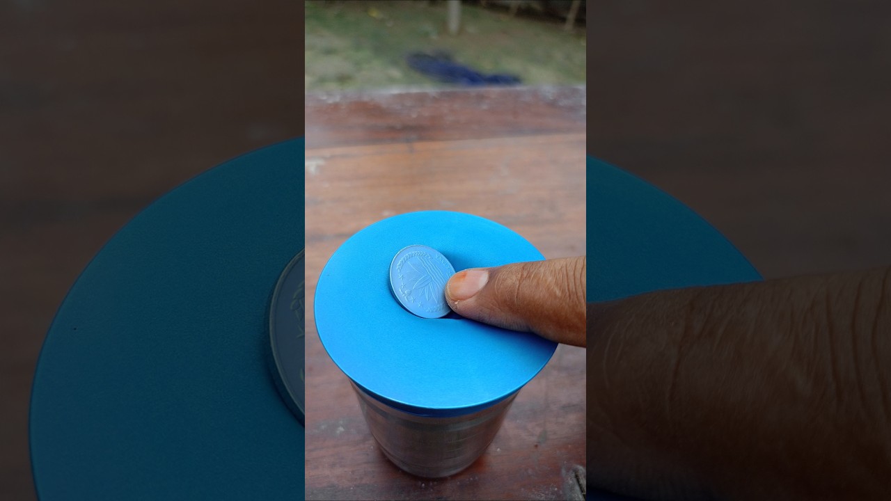 Viral Trick Balloon & Coin #shorts #coin #tricks #youtubeshorts