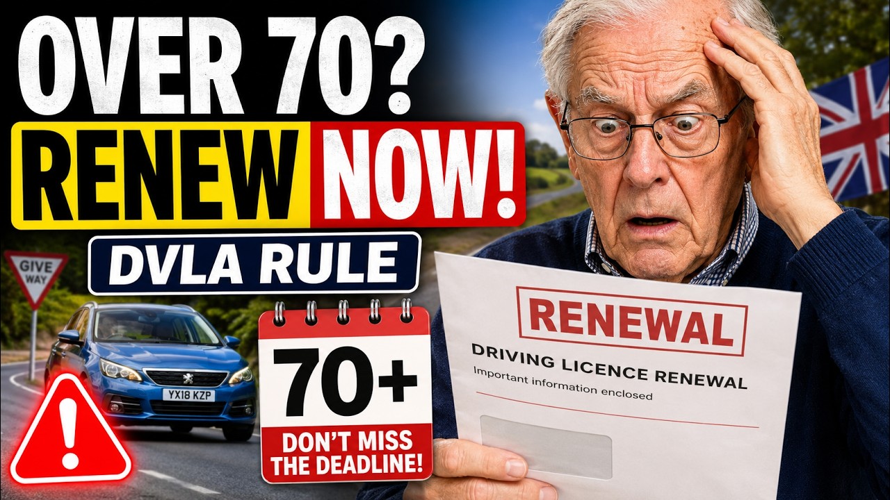 UK Senior Drivers Alert: DVLA Renewal Rule Every Over-70 Must Know