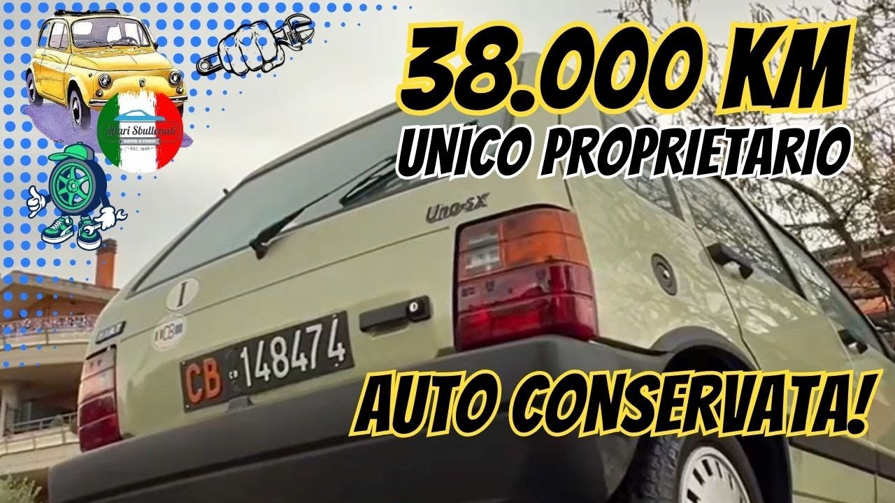 Fiat Uno SX 1 3 5 Porte |  38.000 KM  Conservata!