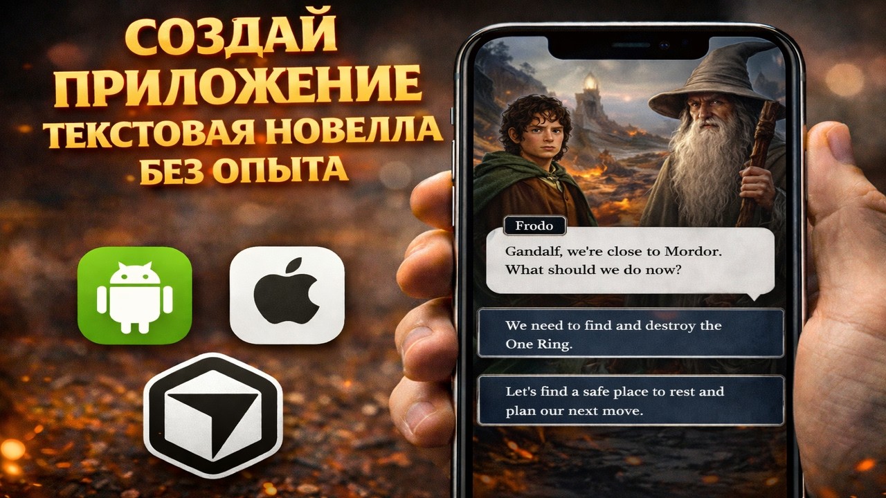 Этот инструмент позволяет создать приложение БЕЗ ОПЫТА (Android / iOS)