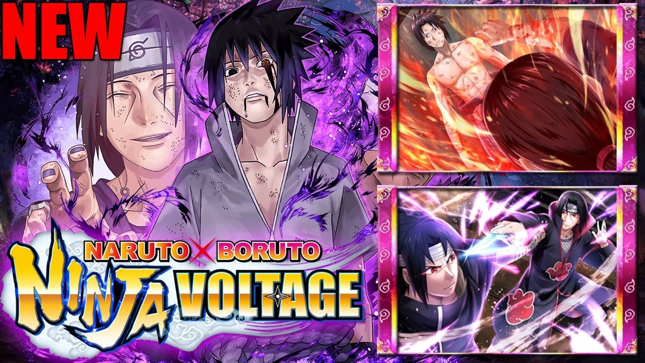 7* ГЕРОИ! 🔥 ОБНОВЛЕНИЕ! 🔥 ITACHI V2 and SASUKE V2 ► Naruto x Boruto Ninja Voltage