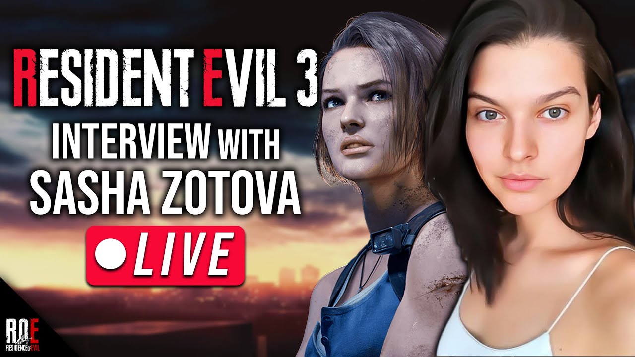 RESIDENT EVIL 3: REMAKE || INTERVIEW w/ JILL VALENTINE Model Sasha Zotova | ROE Podcast