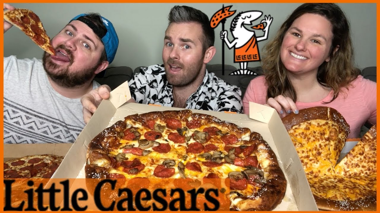 MUKBANG | LITTLE CAESARS PIZZA