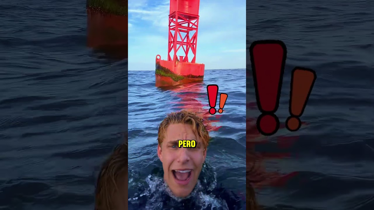 &iexcl;Peligro en medio del mar😱