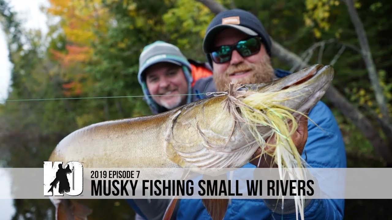 Musky Fishing Small Wisconsin Rivers - Episode 7