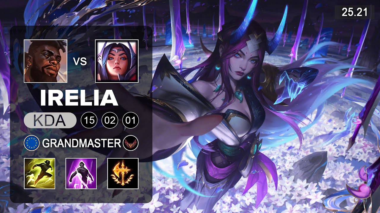 Irelia vs K'Sante Top - EUW Grandmaster - Patch 25.21 Season 15