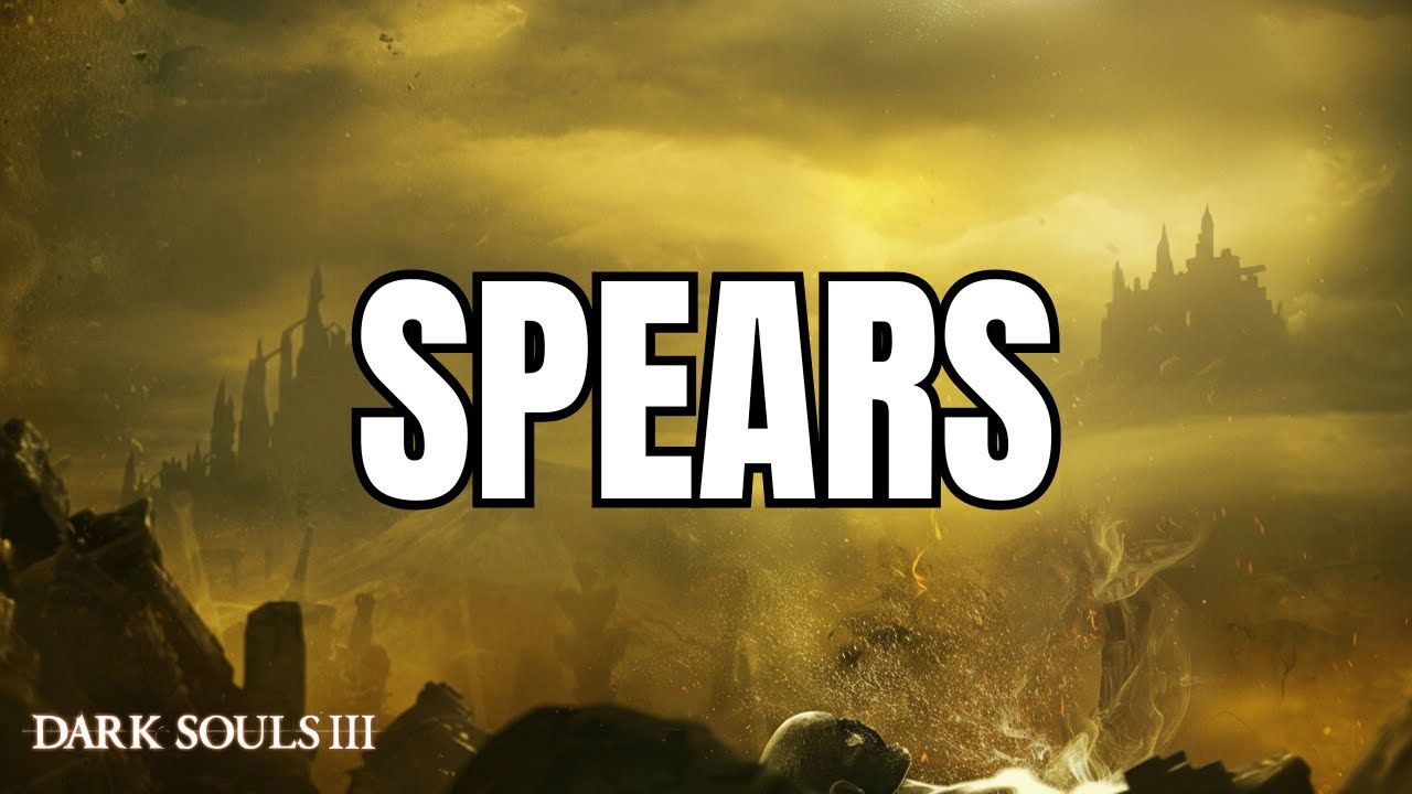 Dark Souls 3 - ALL SPEARS (Move Sets & Weapon Arts)