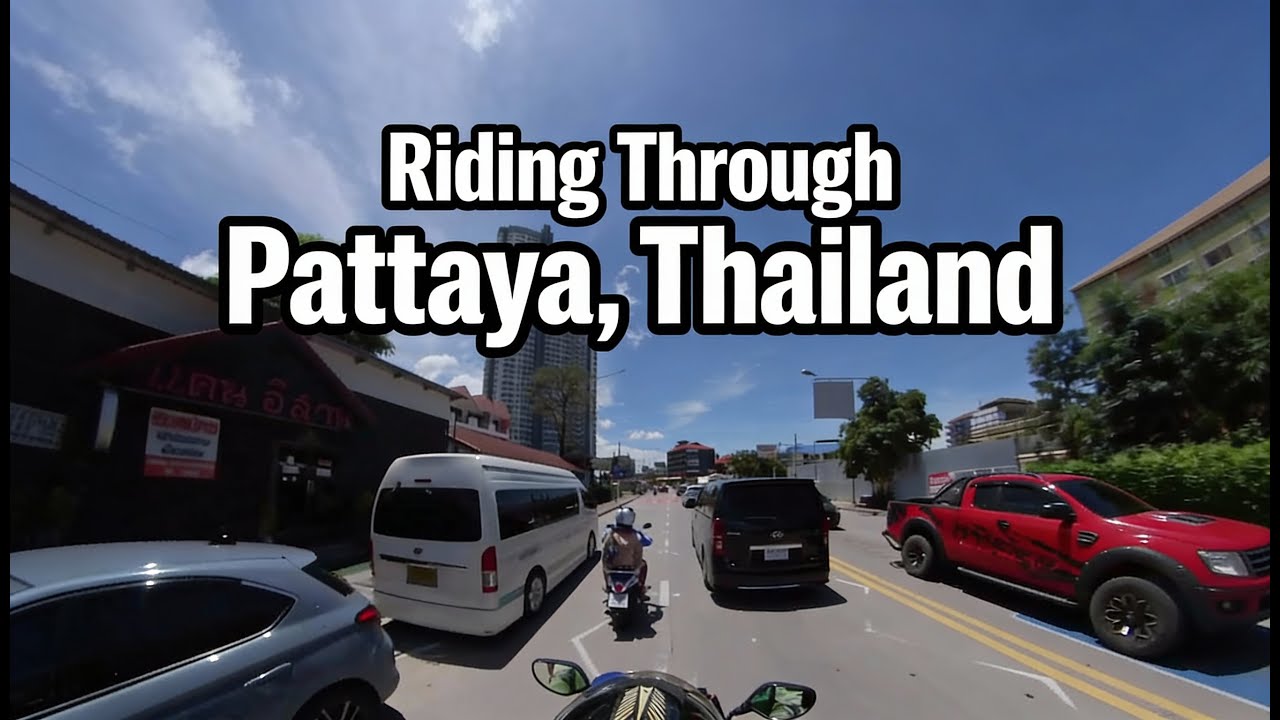 POV Taxi Ride in Pattaya 🇹🇭 | Scenic City Drive from Viewpoint