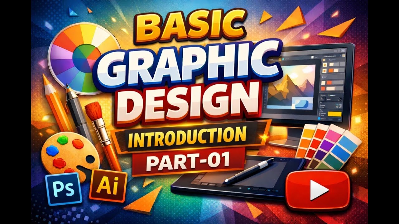 Graphic Design Basics | First Step for Beginners PART-01