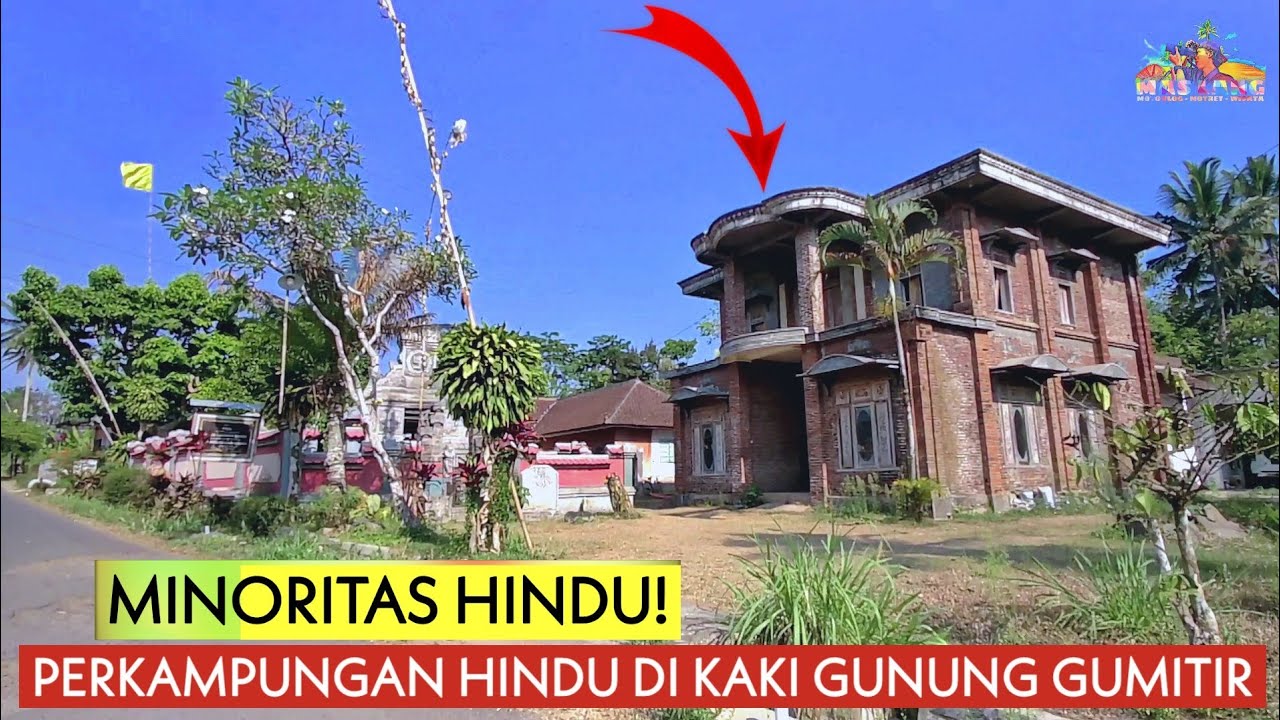 KAMPUNG HINDU! Terpencil di Kaki Gunung Gumitir Kota Ujung Timur Jawa!