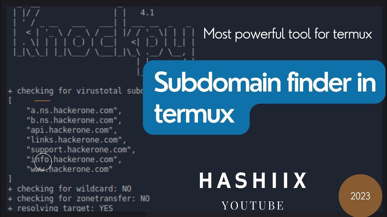 Subdomain Finder in termux || find any website subdomains easily ||