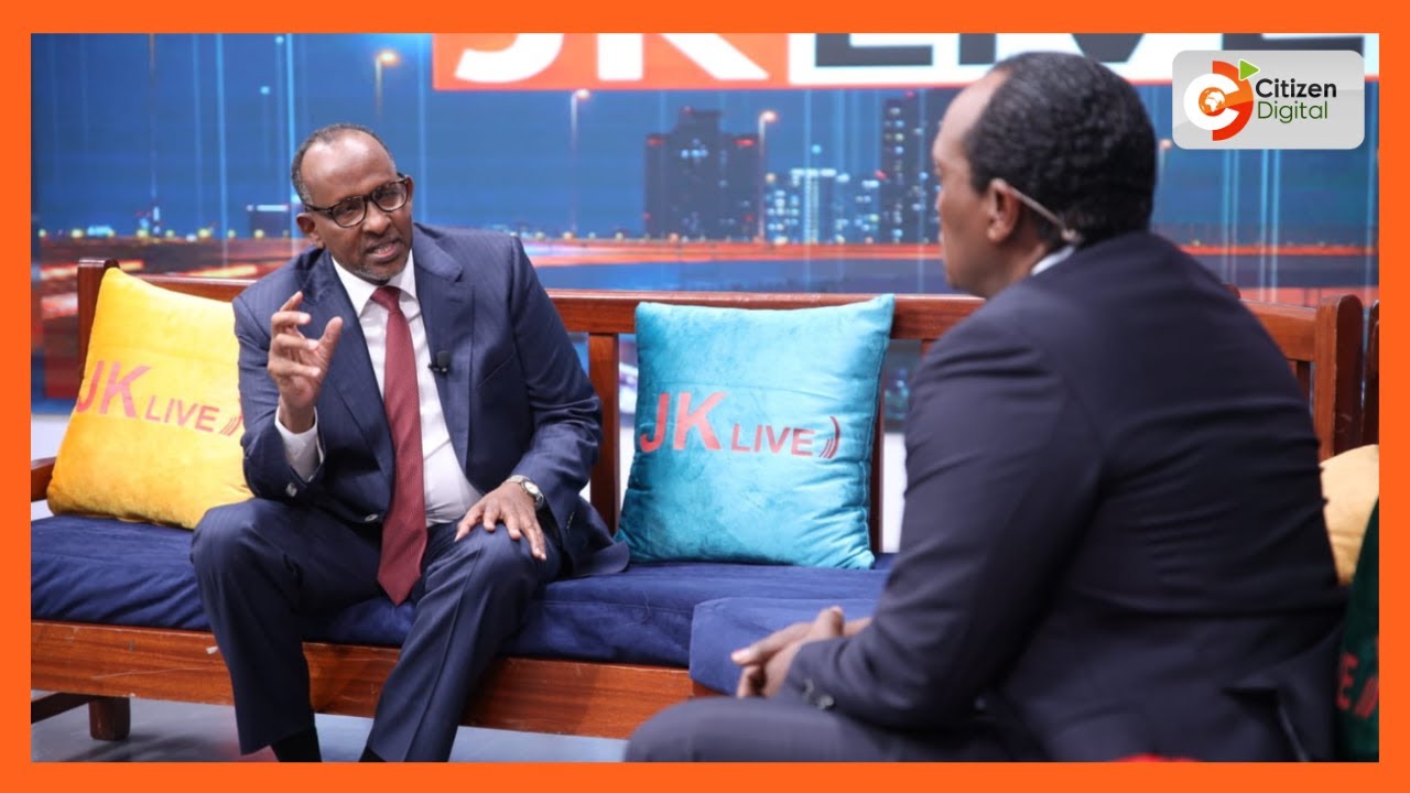 JKLIVE | CS Aden Duale on the recruitment of KDF