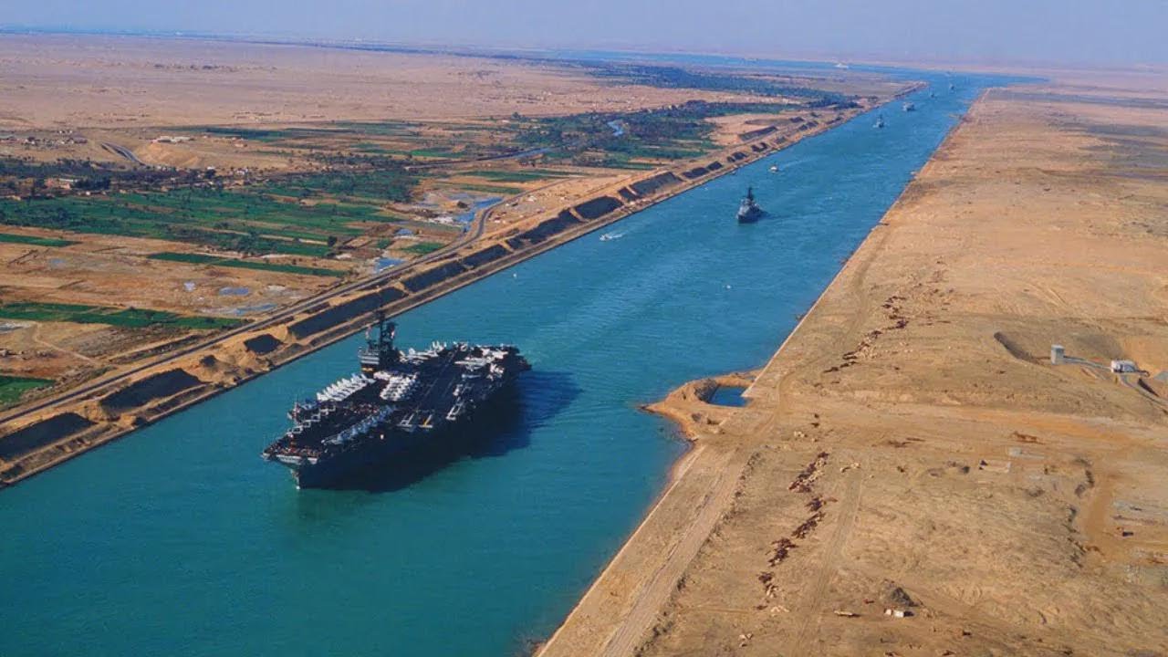 Suez Canal: The Egyptian Waterway Splitting the Desert