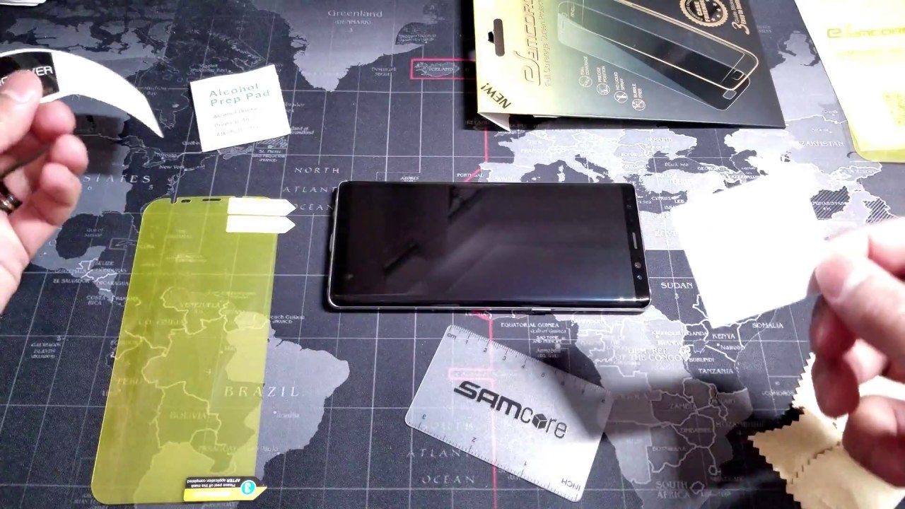 eSamcore Screen Protector for the Galaxy Note 8 in 4K!!