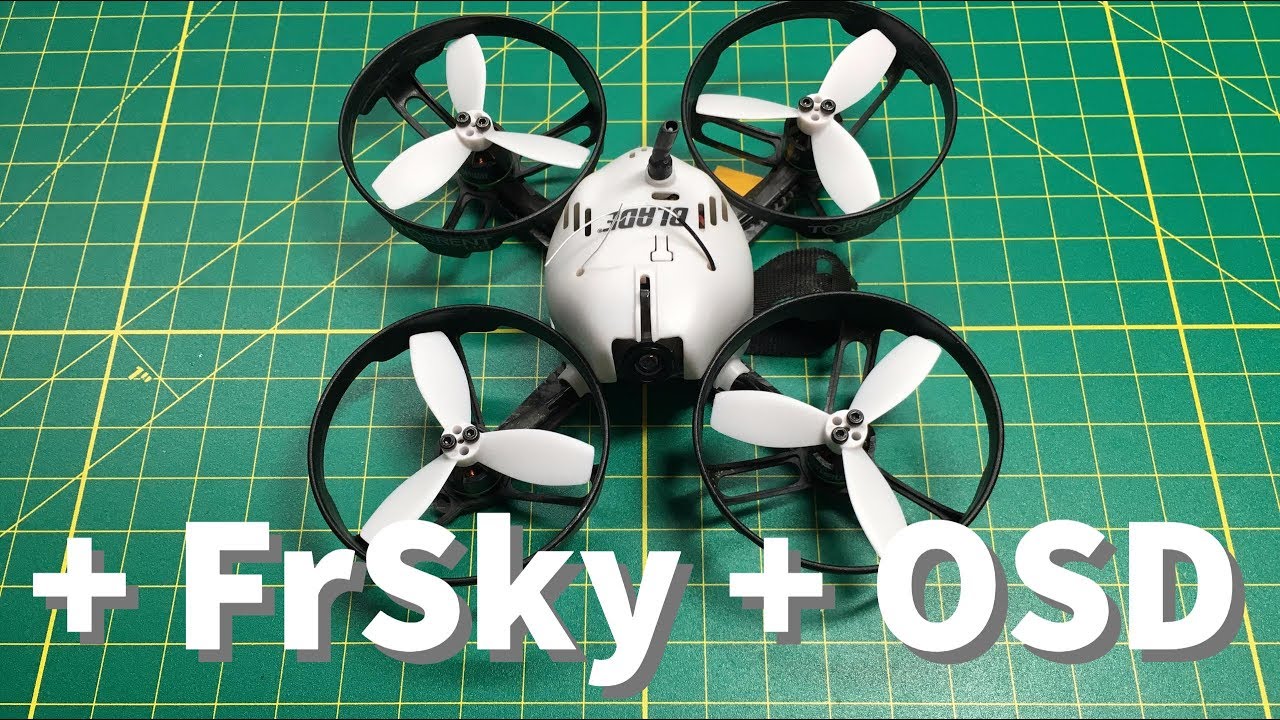 How to use FrSky XM+ and add Minim OSD for Blade Torrent 110