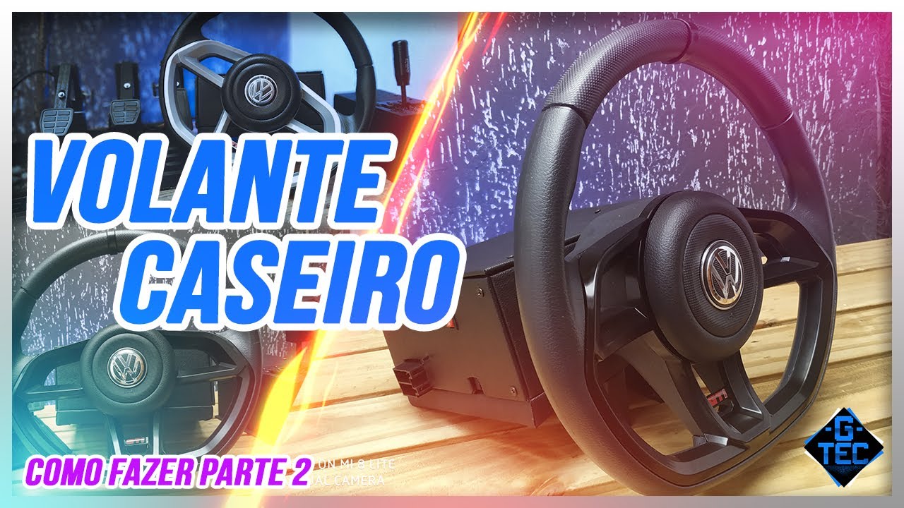 Como Fazer Volante Caseiro para Pc - Fácil - PARTE 2