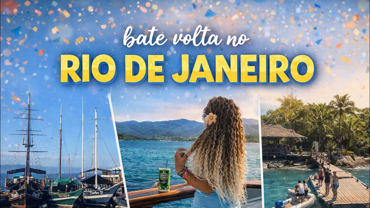BATE VOLTA NO RIO DE JANEIRO ✨☀️