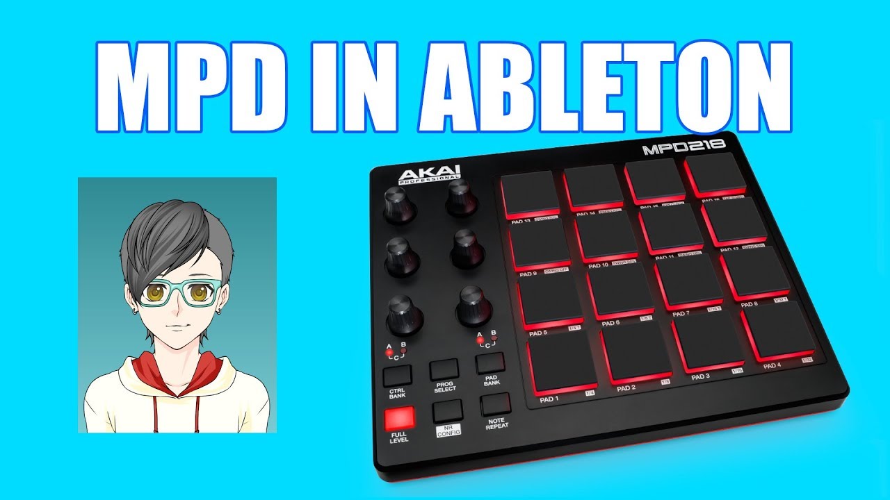 Использование контроллера Akai Pad в Ableton Drum Rack