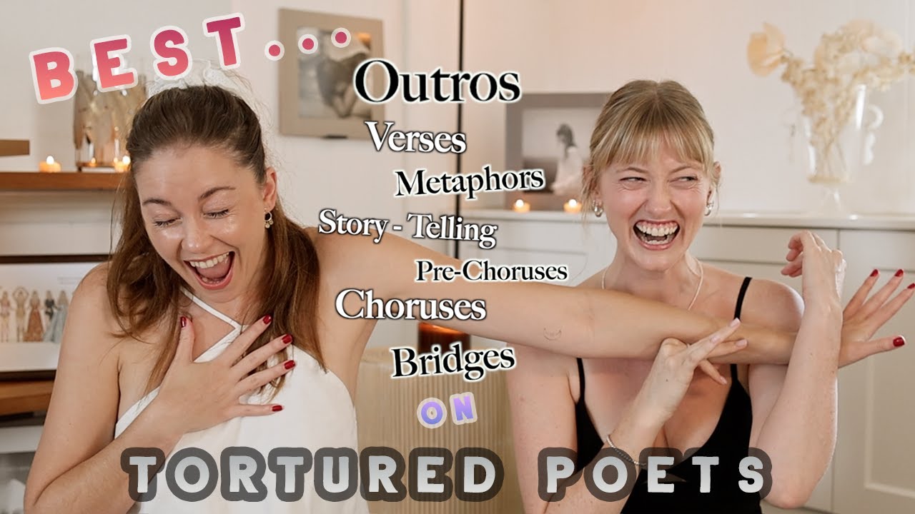 Ranking Tortured Poets BEST....Bridge, Chorus, Metaphor, Outro, Pre-chorus & Storytelling 🤍🖤